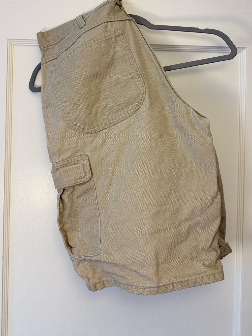 Dickies Tan Cargo Shorts with Pocket Flap